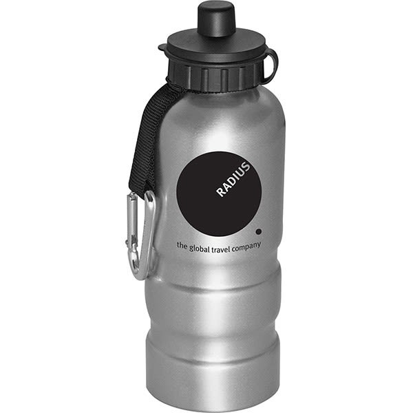 Sahara 20 oz Aluminum Sport Bottle Bulk Metal Water Bottles w/ Logos